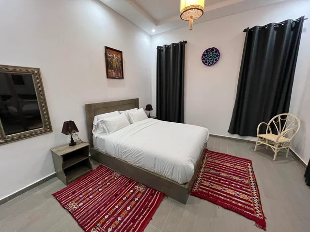غرفة كومفورت بسرير مزدوج بإطلالة على المسبح، Dar Ayman Essaouira 6/10