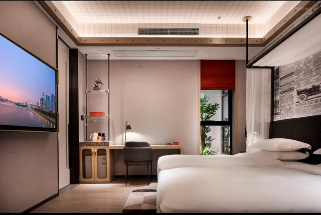 Standard, Twin Beds, No Window, Paco Business Yuancun Branch 1/3