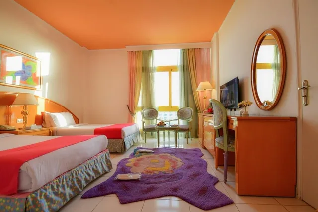 غرفة قياسية بسرير مزدوج أو سريرين منفصلين بإطلالة على الحديقة، Amarina Sun Resort & Aqua Park 7/10