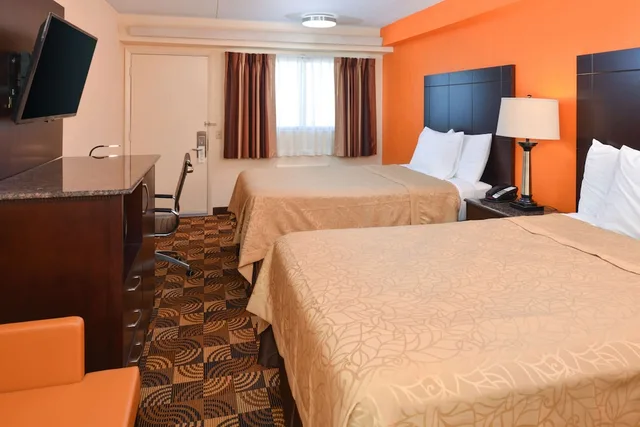 Room, 2 Double Beds, Smoking, Americas Best Value Inn Pittsburgh Airport 3/4