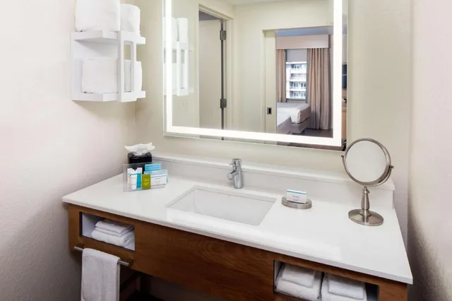 جناح بسرير كينج مع أريكة لذوي الإعاقة، Hampton Inn Suites By Hilton Miami Brickell Downtown 3/5