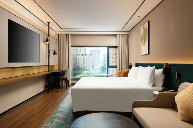غرفة سوبيريور بسرير كينج، Hilton Garden Inn Beijing West Railway Station 2/3