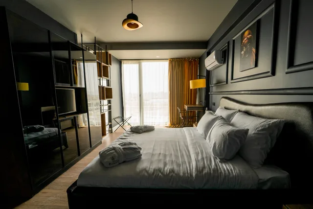 جناح ديلوكس بسرير كينج بإطلالة على الجبل مع أريكة، The Kayseri Loft Hotel 3/7