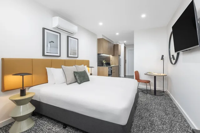 شقة استوديو بسرير كينج، Punthill Essendon North Apartment Hotel 1/2