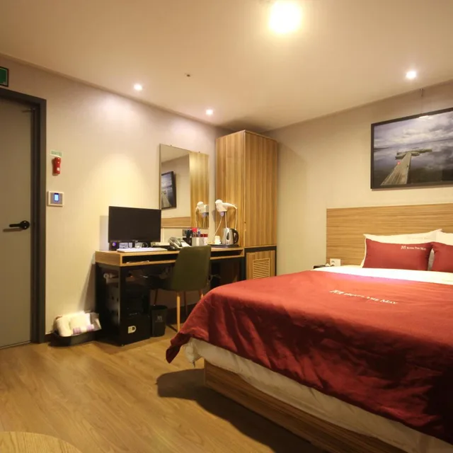 غرفة بسرير مزدوج، Hotel The May Busan Sasang 9/10
