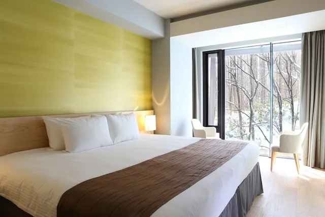 2 Bedrooms, Apartment, King and Twin Beds, Forest View، Aya Niseko 1/5