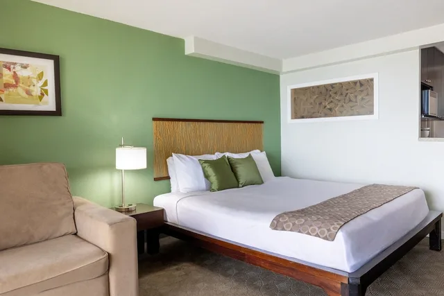 استوديو بسرير كينج مع أريكة بمطبخ صغير، Skyline Island Colony Hotel 3/10