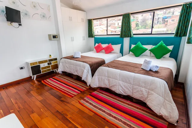 شقة ديلوكس بانورامية بـ4 غرف نوم بإطلالة، Hotel R House Cusco 1/6