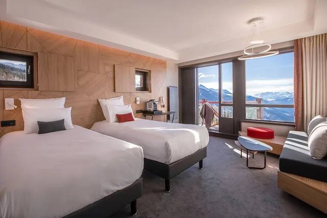 Superior, King Bed, Valley Side, Balcony، Hotel Mercure Les Arcs 1800 & Spa 1/3