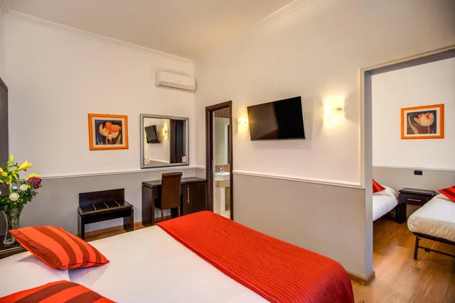 Room, Quadruple, Everest Inn Rome 10/10