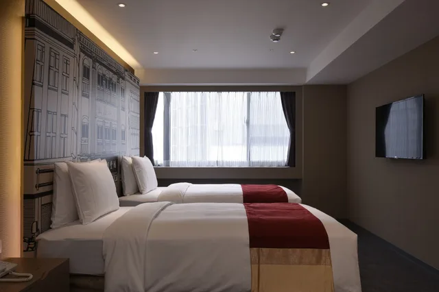 غرفة كلاسيكية بسريرين منفصلين، Green World Hotels Zhongxiao Taipei 2/6