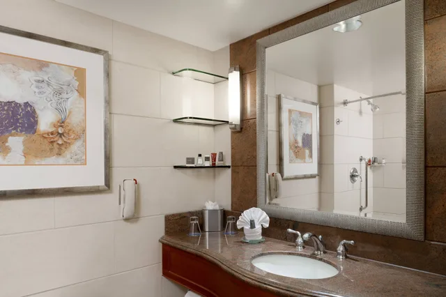 غرفة بسريرين مزدوجين بإطلالة على المدينة، San Diego Marriott Gaslamp Quarter 3/4