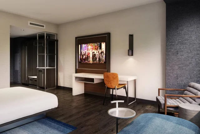 غرفة بسرير كينج، Marriott Owings Mills Metro Centre 6/13