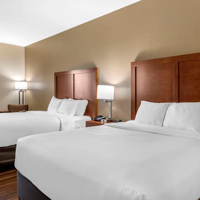 جناح سوبيريور بسريرين كوين، Comfort Inn Crawfordsville 4/6