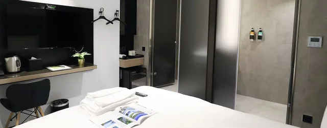 غرفة اقتصادية بسرير مزدوج، Slow Town Hotel 4/9