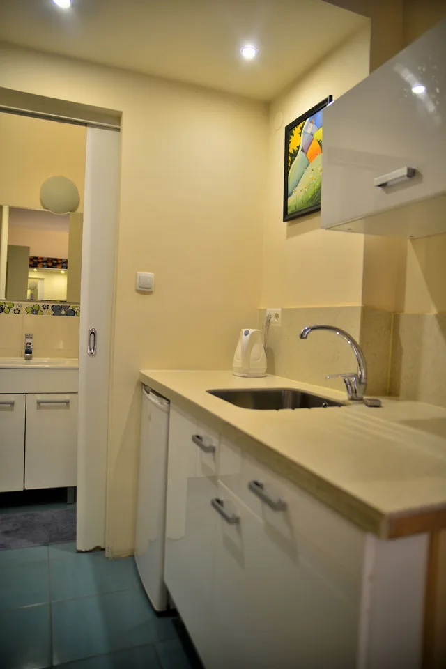 استوديو بسريرين منفصلين بإطلالة على المدينة بغرفة نوم واحدة، Old Town Hostel Kanonia Apartments 6/6