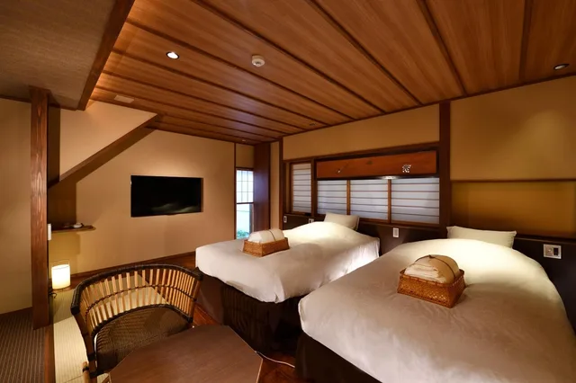 Japanese, Style, Modern, Triple, 3 Beds, Kyokoyado Muromachi Yutone 1/1