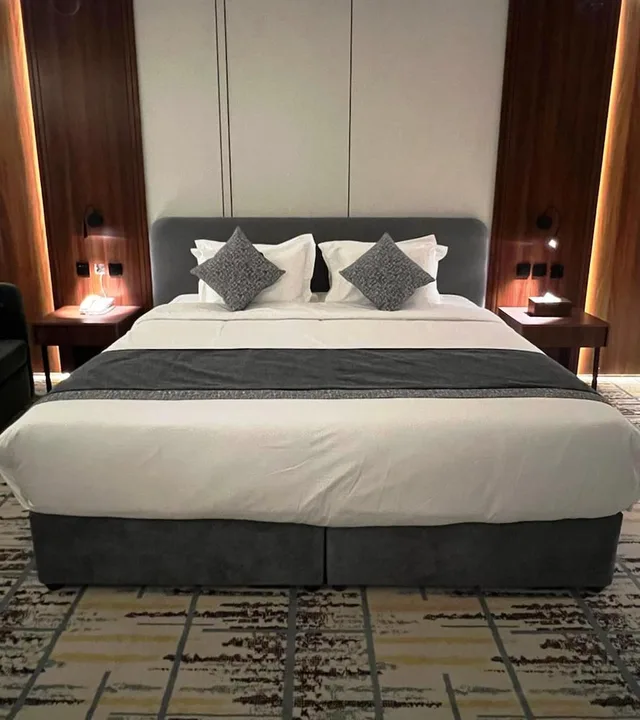 غرفة قياسية بسرير كوين بإطلالة على المدينة بغرفة نوم واحدة، فندق فيرتا العليا(VERTA Al Olaya Hotel Riyadh) 4/9