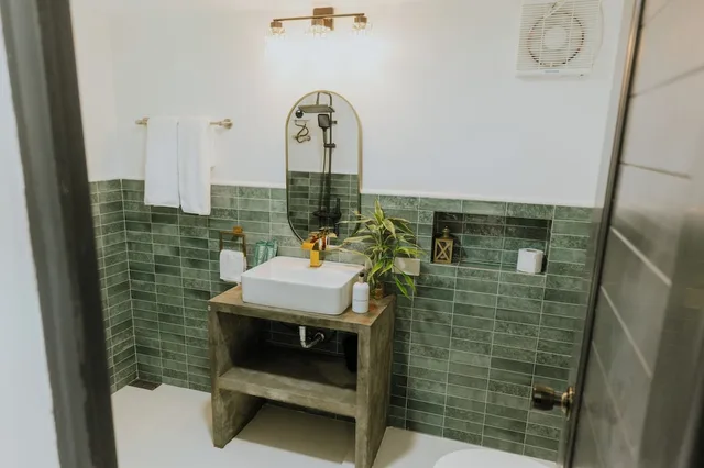 غرفة عائلية ثلاثية بسريرين كوين، Bintana Sa Paraiso Binunsaran 4/4