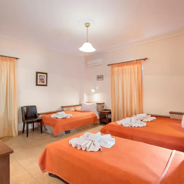 غرفة عائلية، Aktaion Hotel 4/8
