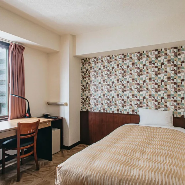 غرفة بزنس مفردة للمدخنين، Hamamatsu Station Hotel 1/3