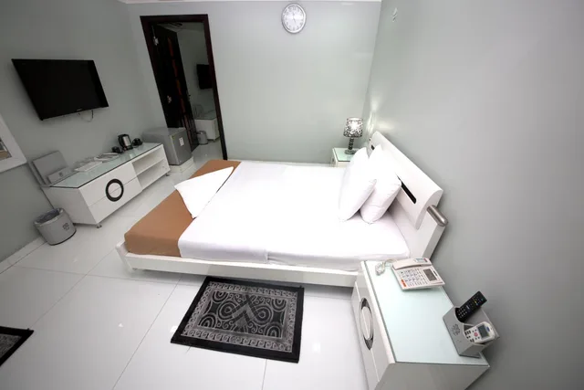 غرفة عائلية بسرير كوين وسرير فردي، White Fort Hotel 5/10