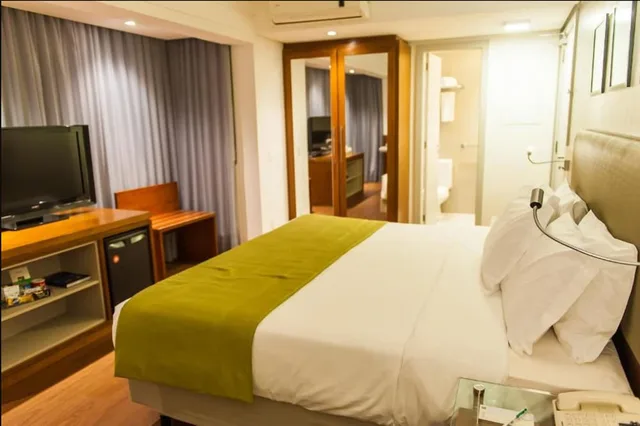 غرفة ديلوكس بسرير كينج، Slaviero Hotel Porto Alegre 4/5