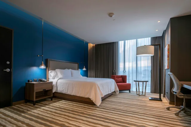 غرفة بسرير كينج لذوي الإعاقة، Hilton Garden Inn Chihuahua Chihuahua 1/3