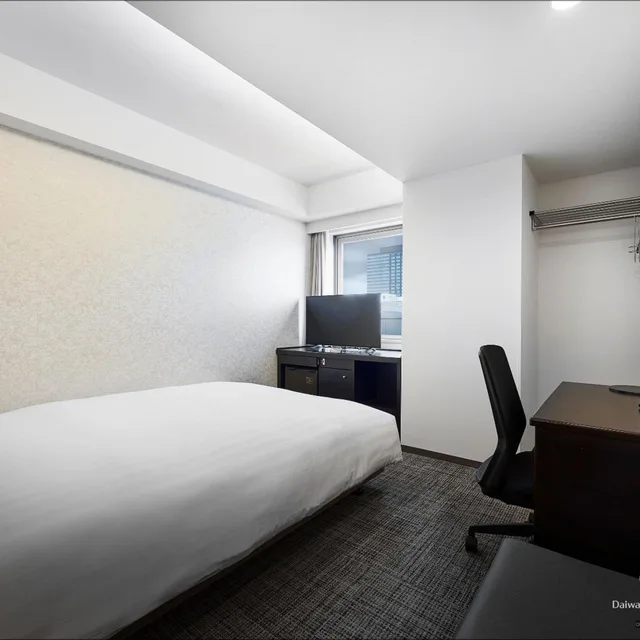غرفة ركنية للمدخنين، Daiwa Roynet Hotel Kawasaki 1/2