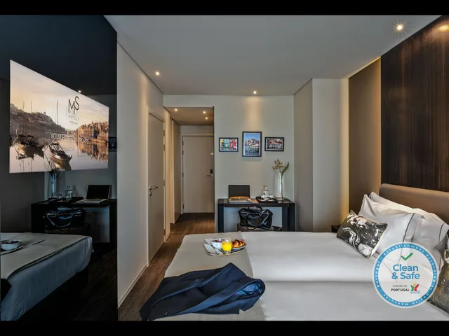 غرفة قياسية بسرير مزدوج، Hotel Moon and Sun Porto 5/9
