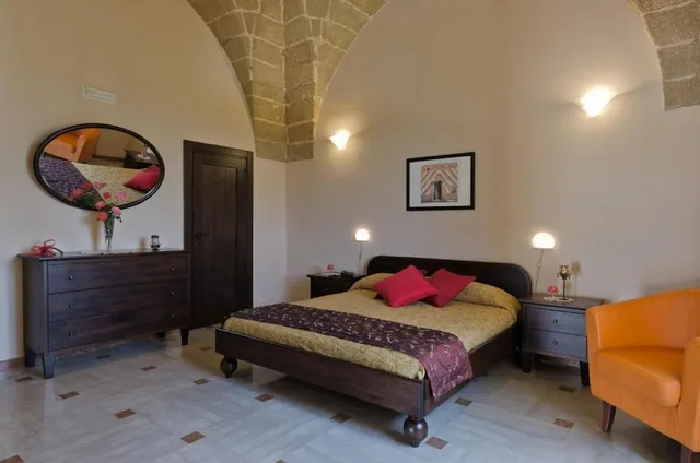 غرفة ديلوكس بسرير كوين وسرير فردي، Tenuta La Baronessa 4/5