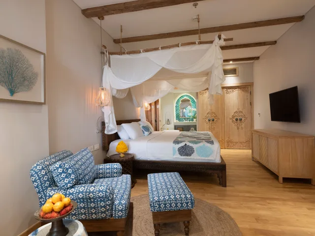 جناح كلوب بسرير فردي، Bali Mandira Beach Resort and Spa 3/4