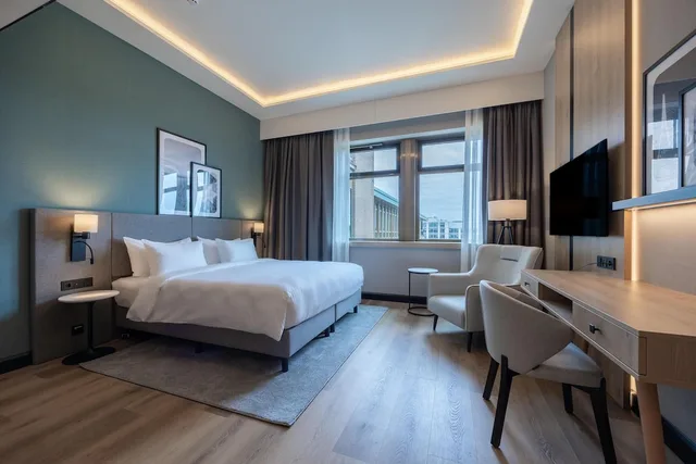 غرفة تنفيذية بسرير كينج، Radisson Hotel Amsterdam Schiphol Airport Hoofddorp 3/10