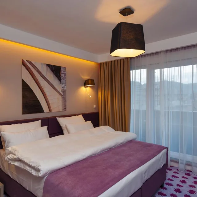 غرفة بسرير مزدوج بشرفة، Eden Hotel and Spa 4/10