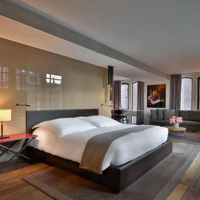 جناح غراند جونيور بسرير كينج، Mandarin Oriental Conservatorium, Amsterdam 1/4