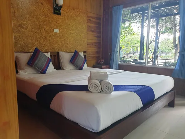 غرفة عائلية بسريرين مزدوجين بإطلالة على الجبل، Baan Suan Hill Resort 1/8