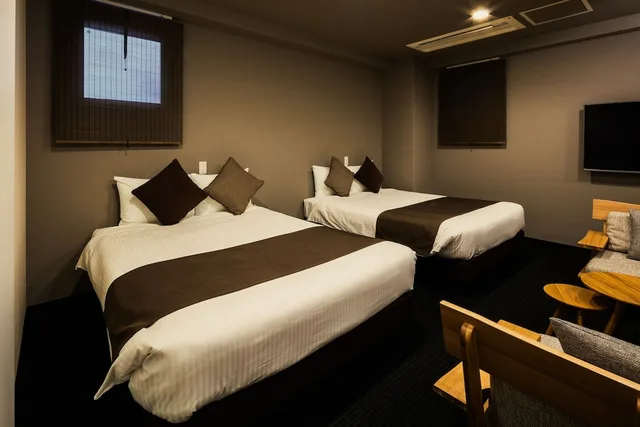 جناح فاخر بسريرين مزدوجين وفرشتي فوتون بإطلالة على المدينة، Randor Residence Susukino Suites 1/2
