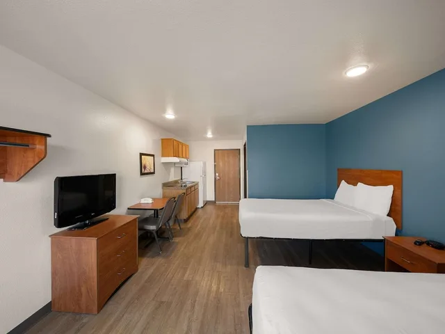 غرفة بسريرين مزدوجين لذوي الإعاقة، WoodSpring Suites Rockwall-East Dallas 3/7