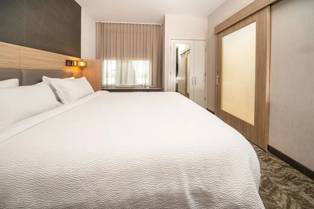 جناح بسرير كينج مع سرير سحّاب إضافي لذوي الإعاقة، SpringHill Suites by Marriott Kenosha 3/10