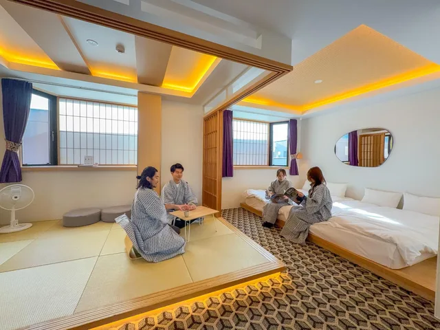 غرفة سوبيريور بسريرين منفصلين وفرشتي فوتون، Hotel Imagine Kyoto 1/2