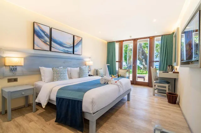 غرفة بسرير مزدوج أو سريرين منفصلين بإطلالة، Baobab Beach Resort 5/10