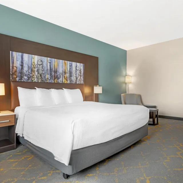 غرفة بسرير كينج بحوض استحمام لذوي الإعاقة، Best Western Plus Isanti 2/8