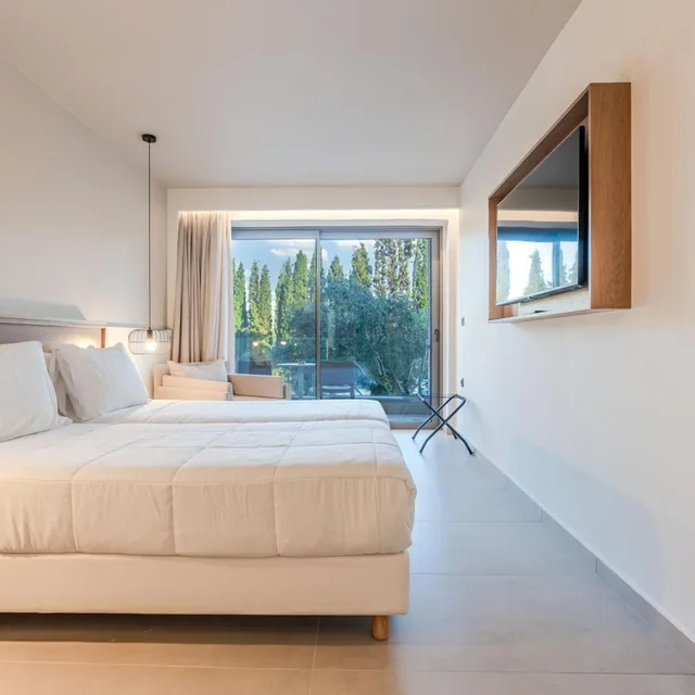 Triple Room Premium Garden View, Iolida Corfu Resort & Spa by Smile Hotels 4/8