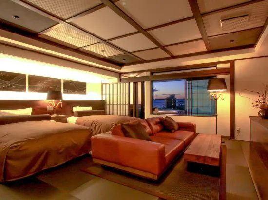 Deluxe, Twin Beds, Ocean View, Bathtub, Toi Fujiya Hotel 1/1