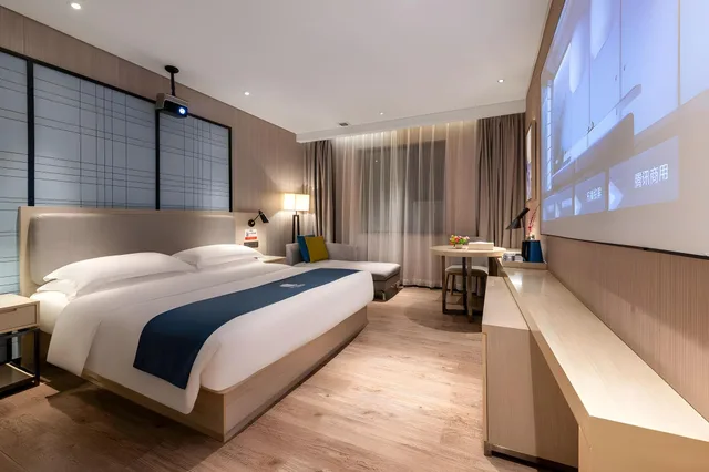 Feature, Standard, Queen Bed, Interior View، Echarm Hotel( Guangzhou Jiahe Wanggang Metro Station) 1/1