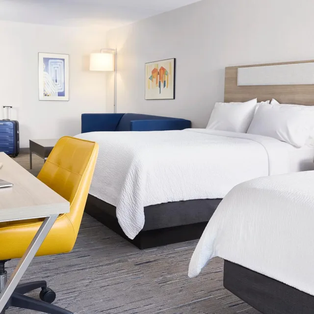 جناح بسريرين كوين بغرفة نوم واحدة، Candlewood Suites Dixon by IHG 3/7