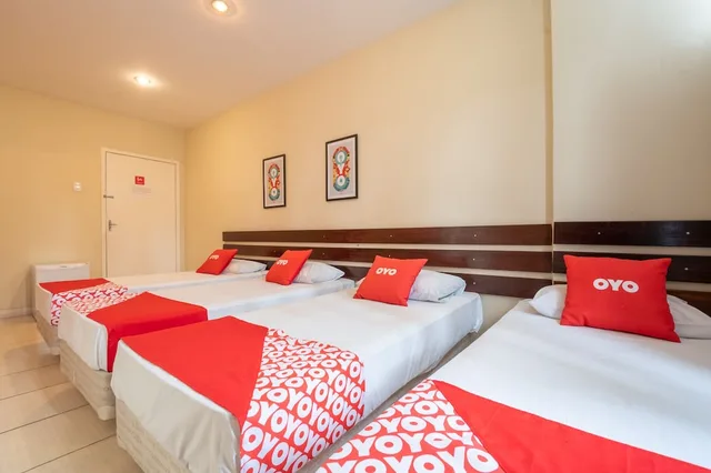 غرفة رباعية بأربعة أسرّة، OYO Hotel L'Espace - Jaragua Belo Horizonte 2/6