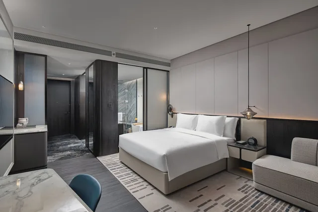جناح غراند بسرير فردي، Crowne Plaza Ezhou 1/2