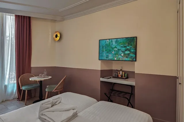 استوديو بسريرين منفصلين، Hôtel Au Picardy 15/16