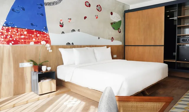 استوديو بسريرين مزدوجين، Artotel Sanur Bali 1/3
